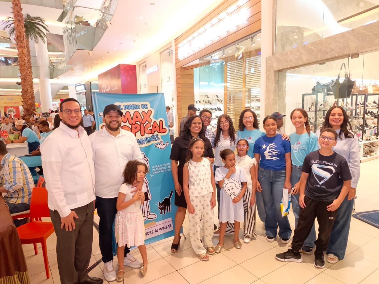 Escritor Ronny Méndez Almánzar presenta «El Diario de Max Tropical» para fomentar la lectura infantil
